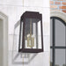 Livex Lighting - 20861-07 - Four Light Outdoor Wall Lantern - Oslo - Bronze with Antique Brass