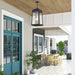 Livex Lighting - 20863-07 - Four Light Outdoor Pendant - Oslo - Bronze with Antique Brass