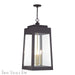 Livex Lighting - 20863-07 - Four Light Outdoor Pendant - Oslo - Bronze with Antique Brass
