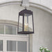 Livex Lighting - 20863-07 - Four Light Outdoor Pendant - Oslo - Bronze with Antique Brass