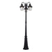 Livex Lighting - 21543-04 - Three Head Outdoor Post Light - Monterey - Black