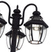 Livex Lighting - 21543-04 - Three Head Outdoor Post Light - Monterey - Black