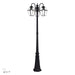 Livex Lighting - 21863-04 - Three Head Outdoor Post Light - Westover - Black
