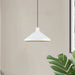 Livex Lighting - 41179-03 - One Light Pendant - Geneva - White with Brushed Nickel