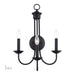 Livex Lighting - 42673-04 - Three Light Wall Sconce - Estate - Black