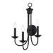 Livex Lighting - 42673-04 - Three Light Wall Sconce - Estate - Black