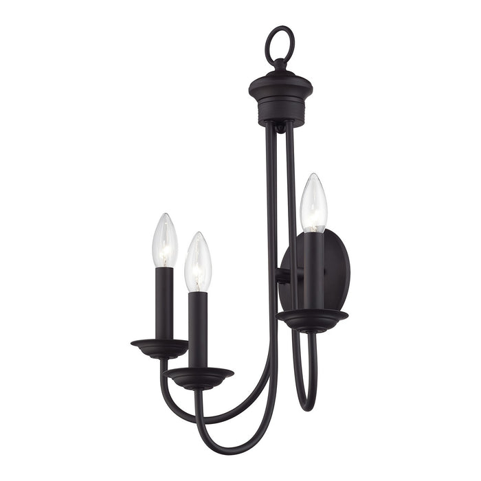 Livex Lighting - 42673-07 - Three Light Wall Sconce - Estate - Bronze