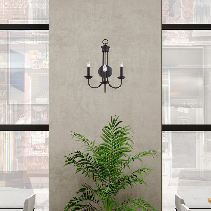 Livex Lighting - 42673-07 - Three Light Wall Sconce - Estate - Bronze