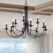 Livex Lighting - 42680-07 - 12 Light Chandelier - Estate - Bronze