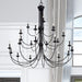 Livex Lighting - 42686-04 - 24 Light Foyer Chandelier - Estate - Black