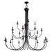 Livex Lighting - 42686-04 - 24 Light Foyer Chandelier - Estate - Black