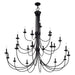 Livex Lighting - 42686-04 - 24 Light Foyer Chandelier - Estate - Black