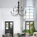 Livex Lighting - 42686-04 - 24 Light Foyer Chandelier - Estate - Black