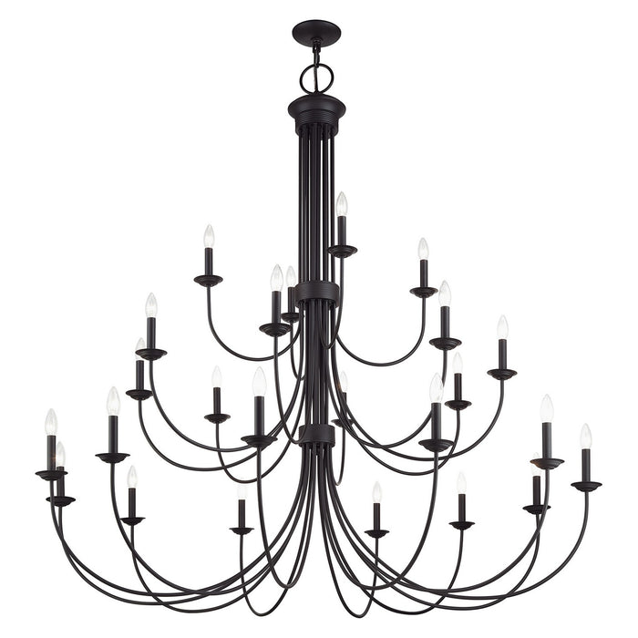 Livex Lighting - 42686-07 - 24 Light Foyer Chandelier - Estate - Bronze