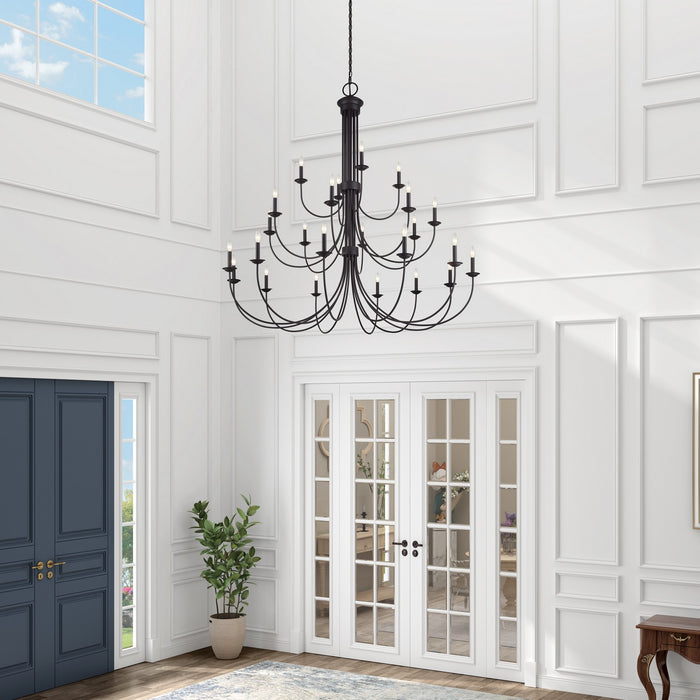 Livex Lighting - 42686-07 - 24 Light Foyer Chandelier - Estate - Bronze