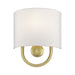 Livex Lighting - 42891-33 - One Light Wall Sconce - Stratton - Soft Gold