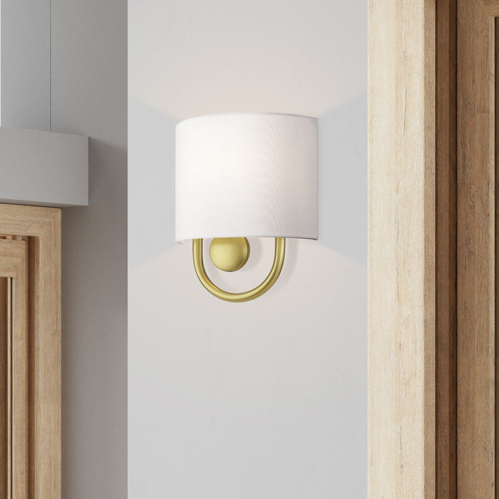 Livex Lighting - 42891-33 - One Light Wall Sconce - Stratton - Soft Gold