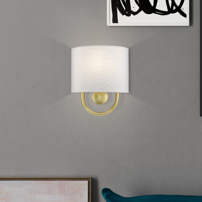 Livex Lighting - 42891-33 - One Light Wall Sconce - Stratton - Soft Gold