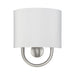 Livex Lighting - 42891-91 - One Light Wall Sconce - Stratton - Brushed Nickel