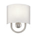 Livex Lighting - 42891-91 - One Light Wall Sconce - Stratton - Brushed Nickel