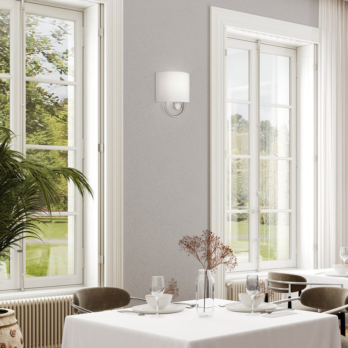 Livex Lighting - 42891-91 - One Light Wall Sconce - Stratton - Brushed Nickel