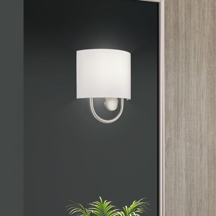Livex Lighting - 42891-91 - One Light Wall Sconce - Stratton - Brushed Nickel