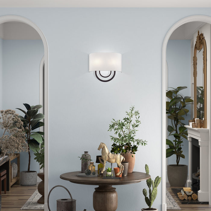 Livex Lighting - 42892-07 - Two Light Wall Sconce - Stratton - Bronze