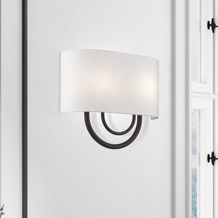 Livex Lighting - 42892-07 - Two Light Wall Sconce - Stratton - Bronze