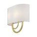 Livex Lighting - 42892-33 - Two Light Wall Sconce - Stratton - Soft Gold