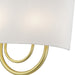 Livex Lighting - 42892-33 - Two Light Wall Sconce - Stratton - Soft Gold