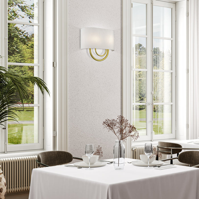 Livex Lighting - 42892-33 - Two Light Wall Sconce - Stratton - Soft Gold