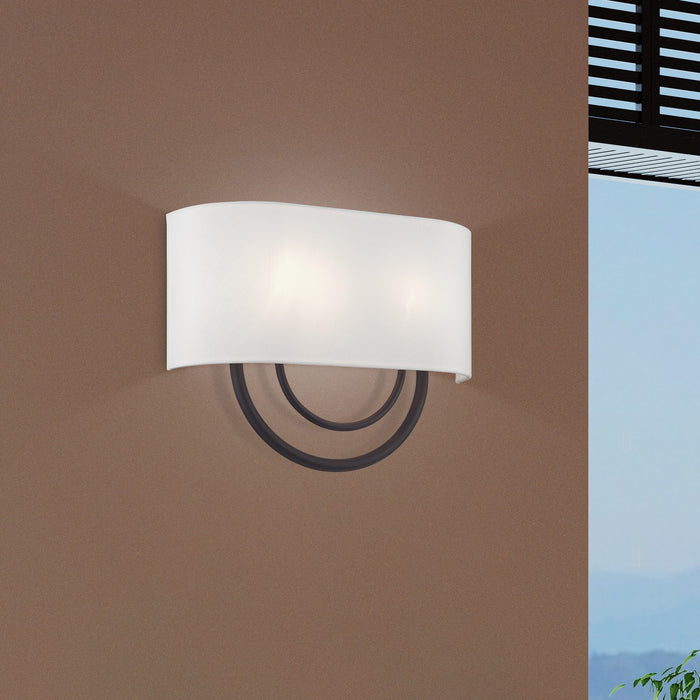 Livex Lighting - 42893-07 - Two Light Wall Sconce - Stratton - Bronze