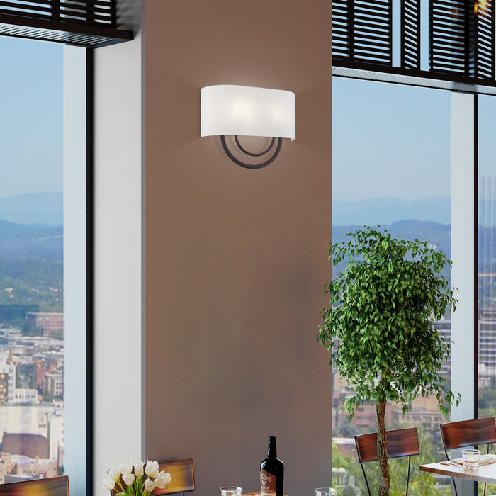 Livex Lighting - 42893-07 - Two Light Wall Sconce - Stratton - Bronze