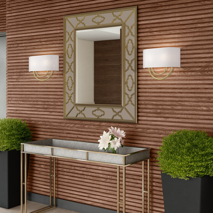 Livex Lighting - 42893-33 - Two Light Wall Sconce - Stratton - Soft Gold