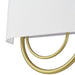 Livex Lighting - 42893-33 - Two Light Wall Sconce - Stratton - Soft Gold