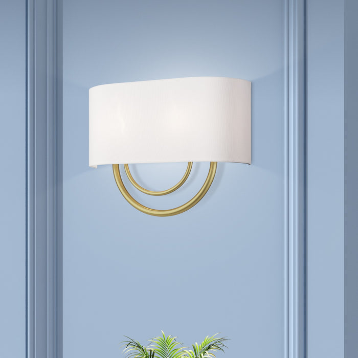 Livex Lighting - 42893-33 - Two Light Wall Sconce - Stratton - Soft Gold