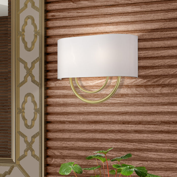 Livex Lighting - 42893-33 - Two Light Wall Sconce - Stratton - Soft Gold