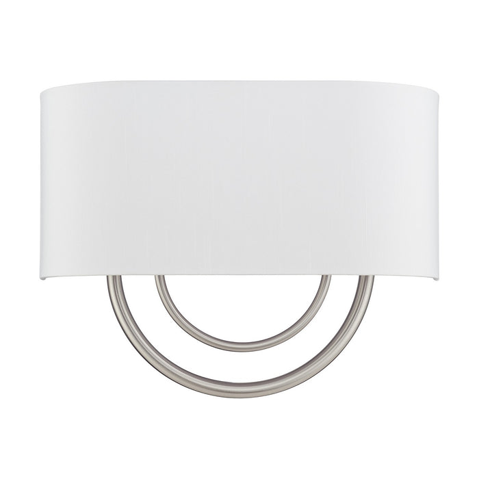 Livex Lighting - 42893-91 - Two Light Wall Sconce - Stratton - Brushed Nickel