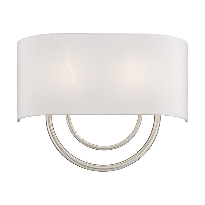 Livex Lighting - 42893-91 - Two Light Wall Sconce - Stratton - Brushed Nickel