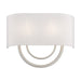 Livex Lighting - 42893-91 - Two Light Wall Sconce - Stratton - Brushed Nickel