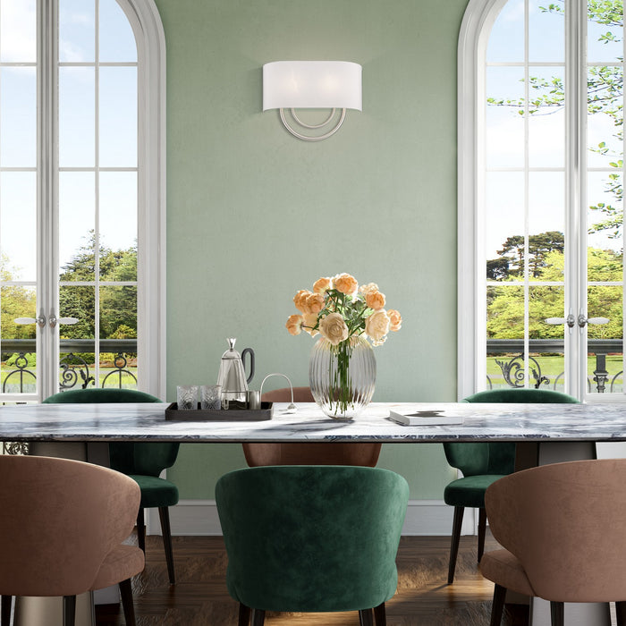 Livex Lighting - 42893-91 - Two Light Wall Sconce - Stratton - Brushed Nickel