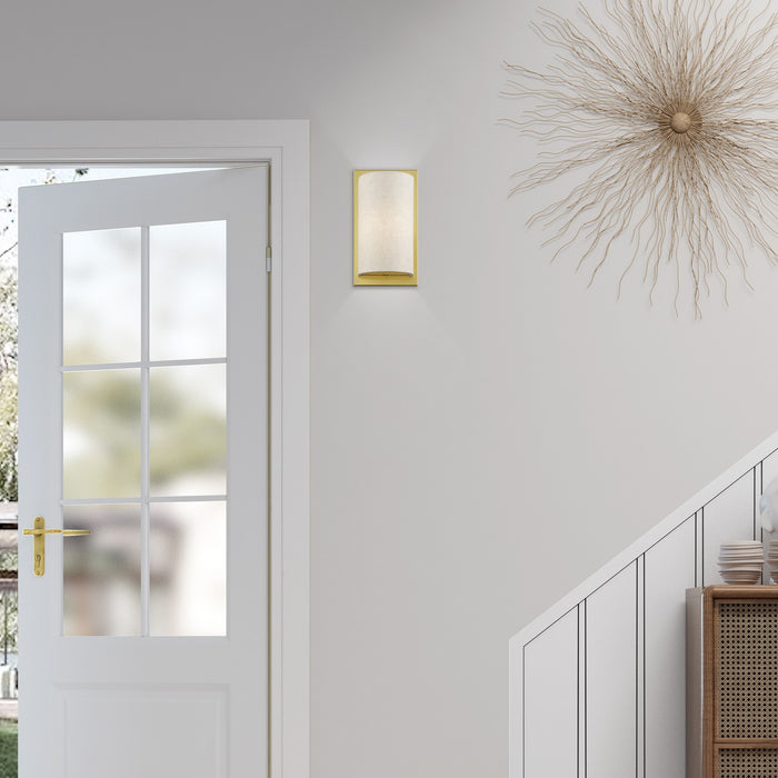 Livex Lighting - 45230-33 - One Light Wall Sconce - Brenton - Soft Gold
