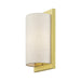 Livex Lighting - 45230-33 - One Light Wall Sconce - Brenton - Soft Gold