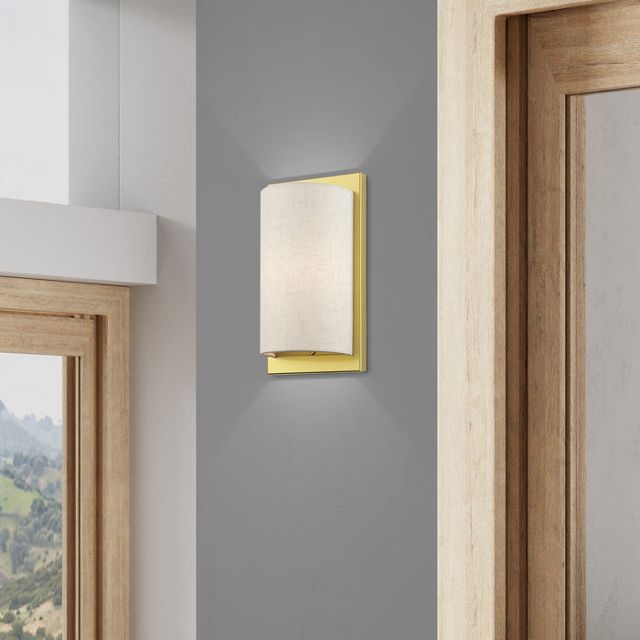 Livex Lighting - 45230-33 - One Light Wall Sconce - Brenton - Soft Gold
