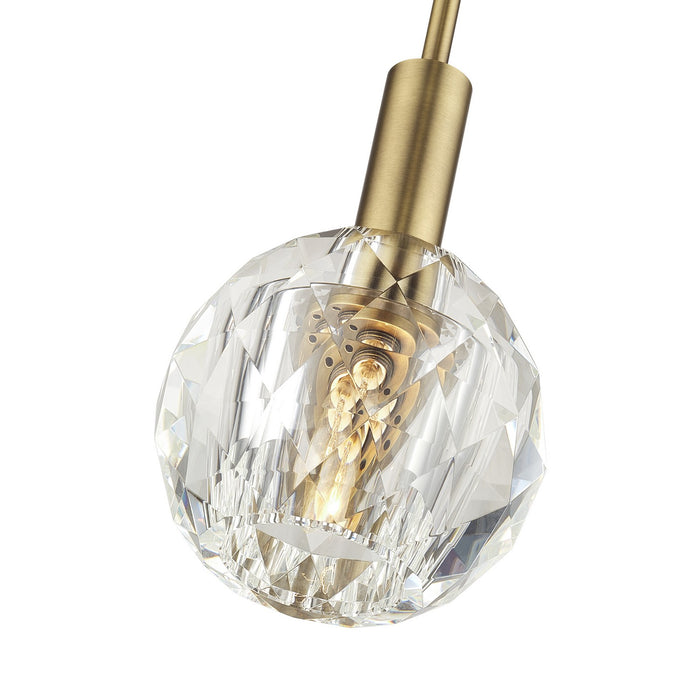 Livex Lighting - 46321-08 - One Light Pendant - Whitfield - Natural Brass