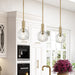 Livex Lighting - 46321-08 - One Light Pendant - Whitfield - Natural Brass