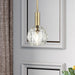 Livex Lighting - 46321-08 - One Light Pendant - Whitfield - Natural Brass