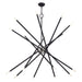 Livex Lighting - 46758-04 - 16 Light Foyer Chandelier - Soho - Black