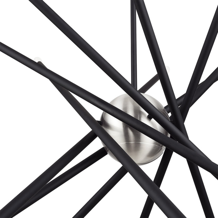 Livex Lighting - 46758-04 - 16 Light Foyer Chandelier - Soho - Black