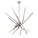 Livex Lighting - 46847-91 - 14 Light Foyer Chandelier - Monaco - Brushed Nickel